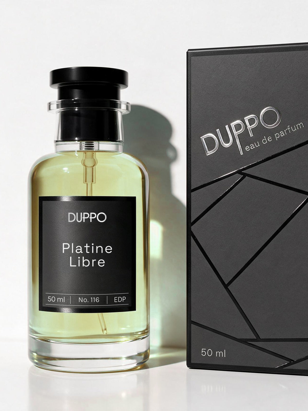 No. 116 — Platine Libre — DUPPO eau de parfum 50 ml